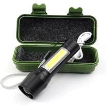 Lanterna LED Recarregável Potente Luatek LT-409 - Portátil e USB