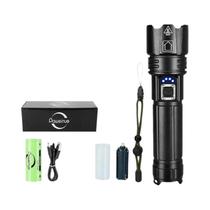 Lanterna LED Recarregável Ultra Poderosa De 800W, Lanterna Tática De 4000M Com Carregamento USB