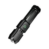 Lanterna LED Recarregável USB À Prova d'Água 100000 Lumens Zoom Tática Para Pesca Caça Camping Lanterna LED Recarregável USB À Prova d'Água 100000 Lumens Zoom Tática Para Pesca Caça Camping