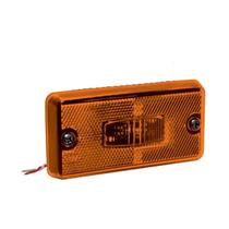 Lanterna Led Retangular Amarelo Base Reta compativel Facchi ni