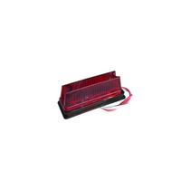 Lanterna led retangular - furgao - vermelho - pl04520043
