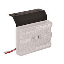 Lanterna led retangular universal com suporte - Cristal