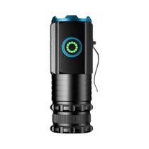 Lanterna LED Super Brilhante 2000LM Mini Chaveiro EDC Luz USB Recarregável Lanterna De Acampamento