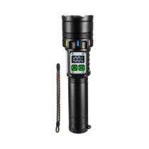 Lanterna LED Super Potente 25000000LM 800W Recarregável Em Liga De Alumínio Com Ímã Para Camping