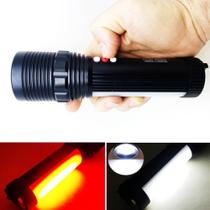 Lanterna Led T6 de Iluminação de Emergência e Segurança - Recarregável 88000W - XM30412 Lanterna Led T6 de Iluminação de Emergência e Segurança - Recarregável 88000W - XM30412