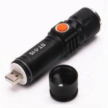 Lanterna led tatica luminaria recarregavel usb