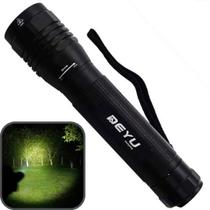 Lanterna Led Tática Portátil Potente Com Zoom Corpo em Alumínio Para Caça Pesca Camping Caminhada Sitio Fazenda À Pilha