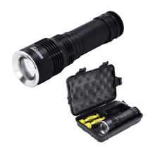 Lanterna Led Tática Recarregável Portátil Potente Duração Compacta Militar Doméstica P/ Camping Trilha Pesca Luz Forte