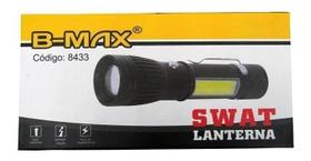 Lanterna Led Tática Recarregável Swat Bmax Bm-8433 Bf-38000w