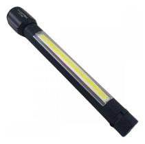 Lanterna Led Tática Usb De Bolso Recarregável Lt-446 Luatek