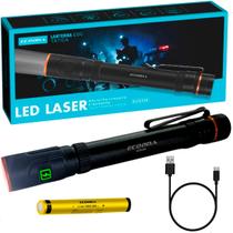 Lanterna Led Tipo Caneta Aluminio 500 Lumens Zoom Telescopico Com Imã