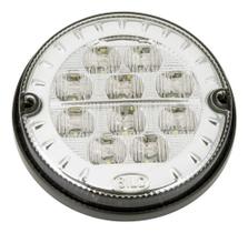 Lanterna LED Traseira Ônibus Comil Mascarello Neobus Caminhão Bugue Ø12.5cm CR 24 volts Lanterna LED Traseira Ônibus Comil Mascarello Neobus Caminhão Bugue Ø12.5cm CR 24 volts