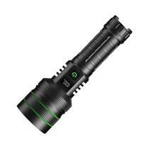 Lanterna LED Ultra Brilhante 1000000LM, Tocha Tática De Longo Alcance Com Zoom, Bateria De 5000mAh,