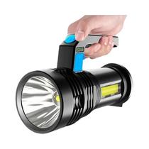 Lanterna LED USB Recarregável À Prova d'Água De 2KM, Tocha Portátil De Longa Distância Para Pesca,