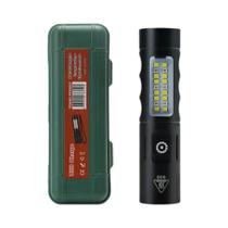 Lanterna LED USB Recarregável Lanterna Portátil Com Zoom De Alta Potência Para Acampamento Ao Ar