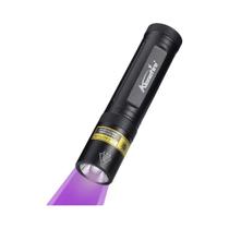 Lanterna LED UV De Alta Potência 10W 395nm Recarregável via USB Para Secagem De Esmalte, Detecção De