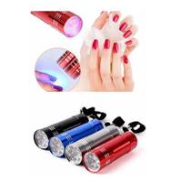 Lanterna Led Uv Luz Ultra Violeta Seca Esmalte Unha Em Gel