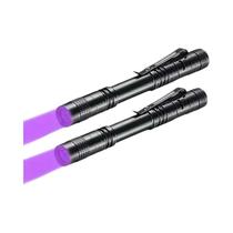 Lanterna LED UV Portátil À Prova d'Água 365nm Mini Lanterna De Mão Para Detecção De Manchas De Urina