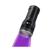 Lanterna LED UV Recarregável De Alta Potência 160W 365nm Para Uso Externo