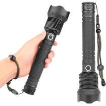 Lanterna Led XHL-P90 Super Potente Em Alumínio Com 2 Baterias Recarregaveis BM-8503