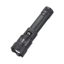 Lanterna LED XHP50 Recarregável USB-C De Alta Potência Com Bateria Integrada, Tocha Tática Para