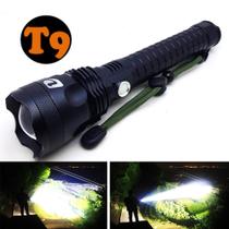 Lanterna Led XML T9 Zoom Para Segurança Super Potente 999000W Alta Iluminosidade - DY8323 Lanterna Led XML T9 Zoom Para Segurança Super Potente 999000W Alta Iluminosidade - DY8323