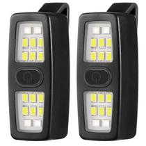 Lanterna Lembopo pequena recarregável EDC 600 lúmens preta