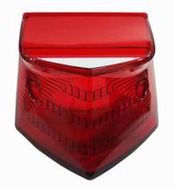 Lanterna Lente Cb 300 Xre 300 Cristal Vermelha Ou Fumê