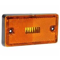 Lanterna Licença Amarelo Caminhões VW Poliestireno Medidas C110 X A65 X P34 Mm