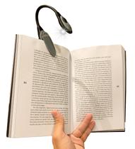 Lanterna Luminária Clip Grampo P/ Leitura Livro Notebook Etc