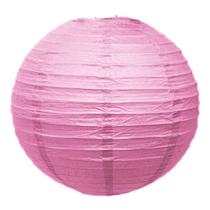 Lanterna Luminária de Papel Oriental Rosa - 35cm Lanterna Luminária de Papel Oriental Rosa - 35cm