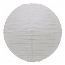 Lanterna Luminária Oriental de Tecido Branca - 30cm
