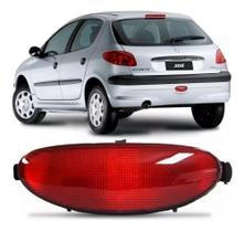 Lanterna Luz De Neblina Para-choque Traseiro Peugeot 206