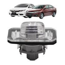 Lanterna Luz De Placa Civic 2001 A 2012 City 2009 A 2014 Com Soquete Lanterna Luz De Placa Civic 2001 A 2012 City 2009 A 2014 Com Soquete