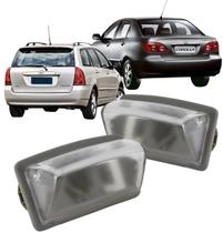 Lanterna Luz de Placa Corolla e Fielder 2003 04 05 06 07 08 Sem Soquete Par 2 peças Lanterna Luz de Placa Corolla e Fielder 2003 04 05 06 07 08 Sem Soquete Par 2 peças
