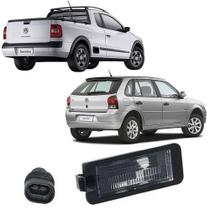 Lanterna Luz de Placa Gol G4 Saveiro G5 G6 G7 Novo Fox Up com Soquete Lanterna Luz de Placa Gol G4 Saveiro G5 G6 G7 Novo Fox Up com Soquete
