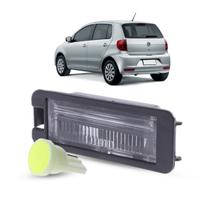 Lanterna Luz de Placa + LED Volkswagen Fox 2003 a 2014 Gol G4 2005 a 2014