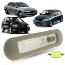 Lanterna Luz de Teto c/ Moldura + Led Chevrolet GM Corsa 1995 a 2012 Montana 2004 a 2010 Astra 1999 a 2012