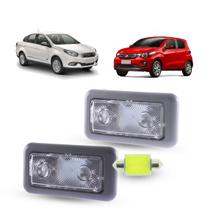 Lanterna Luz de Teto Central + Led Fiat Mobi Grand Siena Strada