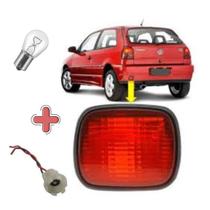 Lanterna luz neblina gol g2 e parati bola soquete lampada parachoque traseiro