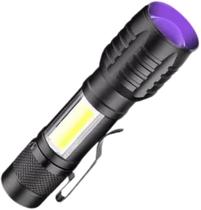 Lanterna luz negra usb charge ka-l1668 Lanterna luz negra usb charge ka-l1668