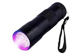 Lanterna Luz Negra UV Detecta Dinheiro Falso Urina de Gato Escorpião