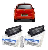 Lanterna Luz Placa 2pçs Fiat Uno Siena Punto Palio Original Lanterna Luz Placa 2pçs Fiat Uno Siena Punto Palio Original