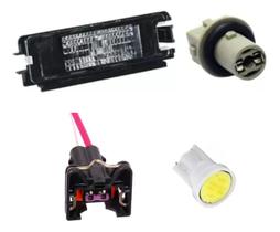 Lanterna Luz Placa C/soquete Chicote Led Clio Logan Sandero