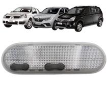 Lanterna Luz Teto Clio Logan Sandero March Versa Livina 2 Botão Acrílico Lanterna Luz Teto Clio Logan Sandero March Versa Livina 2 Botão Acrílico