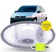 Lanterna Luz Teto com Lâmpada Led Celta Corsa Prisma DSC1134