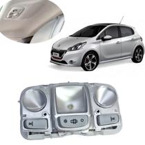 Lanterna Luz Teto Peugeot 208 Griffe 2014 2015 2016 3 Botões Original