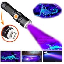Lanterna Luz Ultravioleta UV Escorpião, Dinheiro, Urina, USB - Home Goods