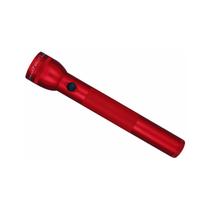 Lanterna MagLite Heavy-Duty Incandescente de 3 Células D Vermelha
