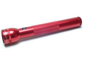Lanterna MagLite Heavy-Duty Incandescente de 3 Células D Vermelha Lanterna MagLite Heavy-Duty Incandescente de 3 Células D Vermelha